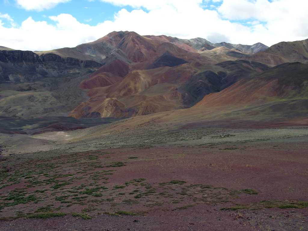 Tibet Guge 01 To 09 Hills Heres another view of the colourful hills just 15-20km from Sangsha, on the way to Tholing.